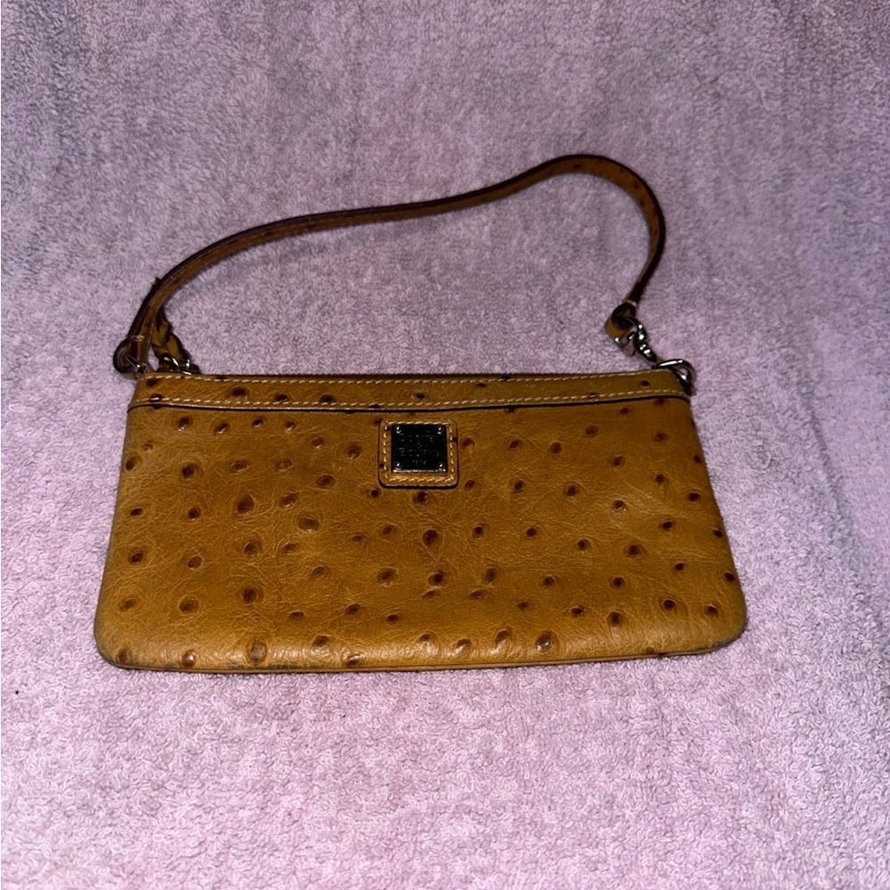 Dooney & Bourke Ostrich Leather wristlet